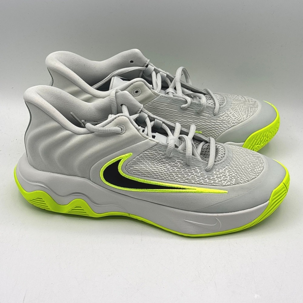 Nike Giannis Immortality 4 Basketball Mens Light Silver Volt 8 FQ3680-007